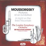 Modest Mussorgsky, London Symphony Orchestra, Sir Malcolm Sargent - Pictures At An Exhibition / A Night On The Bald Mountain (LP, RE)