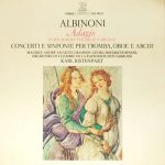 Tomaso Albinoni -  Adagio In Sol Minore Per Archi E Organo / Concerti E Sinfonie Per Tromba, Oboe E Archi  (LP)