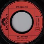 Springwater - I Will Return (7", Single, Mono)