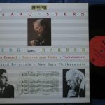 Alban Berg, Samuel Barber, Isaac Stern, Leonard Bernstein, New York Philharmonic - Violin Concerti • Concertos Pour Violon • Violinkonzerte (LP, Comp)