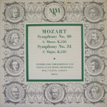 Mozart*, Netherlands Philharmonic* And Vienna State Opera Orchestras*, Henry Swoboda - Symphony No. 40 G Minor, K.550 / Symphony No. 34 C Major, K.338 (10", Mono, Club)