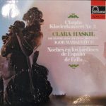 Frédéric Chopin / Manuel De Falla, Clara Haskil, Orchestre Des Concerts Lamoureux, Igor Markevitch - Klavierkonzert Nr. 2 / Noches En Los Jardines De España (LP, RE)