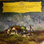 Franz Liszt / Bedřich Smetana - Berliner Philharmoniker, Herbert von Karajan - Les Préludes · Ungarische Rhapsodie Nr. 2 / Vyšehrad · Die Moldau (LP)