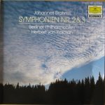 Johannes Brahms, Berliner Philharmoniker, Herbert von Karajan - Symphonien Nr. 2 & 3 (CD, RM)