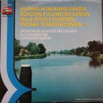 Johannes Brahms / Alexander Borodin / Manuel De Falla / Antonín Dvořák, Orchestre De La Société Des Concerts Du Conservatoire, Constantin Silvestri - Hongaarse Dansen / Polowetser Dansen / Rituele Vuurdans / Slavische Dansen E.A. (LP)