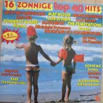 Various - 16 Zonnige Top 40 Hits (LP, Comp)