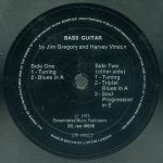 Jim Gregory (3) / Harvey Vinson - Bass Guitar (Flexi, 7")
