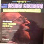 George Shearing / The Bob Freedman Orchestra - It's Real George (LP)