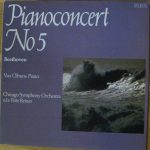 Ludwig van Beethoven, Van Cliburn, Chicago Symphony Orchestra, Fritz Reiner - Pianoconcert No 5 (LP, RE)