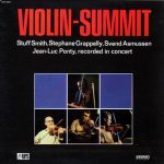Stuff Smith / Stéphane Grappelli / Svend Asmussen / Jean-Luc Ponty - Violin Summit - Recorded In Concert (LP, Album, Gat)