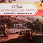 Johann Sebastian Bach – Jean-Pierre Rampal - Robert Veyron-Lacroix - Les Sonates Pour Flûte Et Clavecin (Enregistrement Integral) (2xLP, Album, RE)