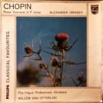 Chopin*, Alexander Uninsky, The Hague Philharmonic Orchestra*, Willem Van Otterloo - Piano Concerto In F Minor (10", Mono)