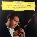Johannes Brahms, Christian Ferras, Herbert von Karajan, Berliner Philharmoniker - Violinkonzert In D-dur (LP, RE)