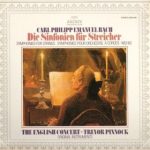 Carl Philipp Emanuel Bach - Trevor Pinnock, The English Concert - Die Sinfonien Fur Streicher (LP)