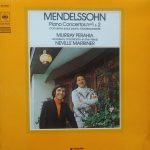Felix Mendelssohn-Bartholdy, Murray Perahia, The Academy Of St. Martin-in-the-Fields, Sir Neville Marriner - Piano Concertos Nos 1 & 2 (LP, Album)