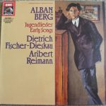 Alban Berg - Dietrich Fischer-Dieskau, Aribert Reimann - Jugendlieder = Early Songs (LP, DMM)