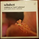Franz Schubert, Moscow Chamber Orchestra, Rudolf Barshai - Symphony Nr. 5 And 8 'Unfinished' (LP)