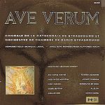 Wolfgang Amadeus Mozart, Chorale de la Cathédrale de Strasbourg Et Orchestre Radio-Symphonique De Strasbourg, Monique Linval, Abbe Alphonse Hoch - Ave Verum (LP, Album)