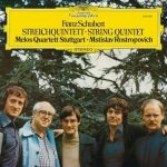 Franz Schubert - Melos Quartett · Mstislav Rostropovich - Streichquintett · String Quintet (LP)