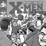 X-Men (8) - We Won't Take Part (7", EP, Ltd)