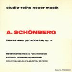 Arnold Schoenberg - Nordwestdeutsche Philharmonie, Hermann Scherchen, Helga Pilarczyk - Erwartung (Monodram) Op. 17 (LP, Album)