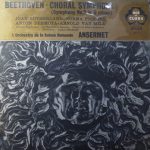 Ludwig Van Beethoven, L'Orchestre De La Suisse Romande, Ernest Ansermet - Choral Symphony (Symphony No.9 In D Minor) (LP, Mono, RP)