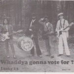 Jacky And The Cheap Checkers - Whaddya Gonna Vote For (7", Single)