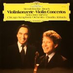 Felix Mendelssohn-Bartholdy / Max Bruch, Shlomo Mintz, Chicago Symphony Orchestra • Claudio Abbado - Violinkonzerte = Violin Concertos (LP, Album)