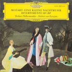 Wolfgang Amadeus Mozart – Berliner Philharmoniker · Herbert von Karajan - Eine Kleine Nachtmusik, Divertimento KV 287 (LP)