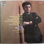 Wolfgang Amadeus Mozart - Daniel Barenboim - Konzert Für Klavier Und Orchester Nr. 22 Es-Dur Kv 482. Konzert-Rondo Für Klavier Und Orchester Nr. 1 D-Dur Kv 382 (LP)