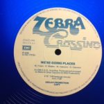 Zebra Crossing - We're Going Places / Milk 'N' Honey (12", Blu)