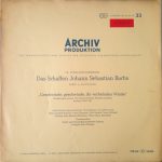 Johann Sebastian Bach - „Geschwinde, Geschwinde, Ihr Wirbelnden Winde“, Kantate, BWV 201 (LP)
