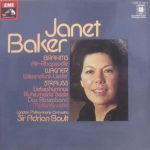 Janet Baker, London Philharmonic Orchestra, Sir Adrian Boult - Brahms: Alt-Rhapsodie / Wagner: Wesendonk-Lieder / Strauss: Liebeshymnus - Ruhe, Meine Seele - Das Rosenband - Muttertändelei (LP, Quad)