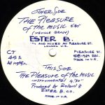 Ester B - The Pleasure Of The Music (12")