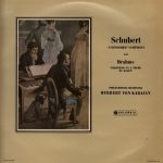 Schubert* / Brahms* : Philharmonia Orchestra Conducted By Herbert von Karajan - "Unfinished" Symphony / Variations On A Theme By Haydn (LP, Mono)
