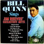 Bill Quinn (5) - Bill Quinn Sings Jim Reeves' Greatest Hits (LP, Album)