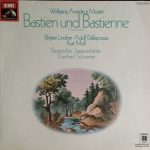 Wolfgang Amadeus Mozart, Brigitte Lindner, Adolf Dallapozza, Kurt Moll, Bayerisches Staatsorchester, Eberhard Schoener - Bastien Und Bastienne (LP, Quad)