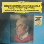 Johannes Brahms, Berliner Philharmoniker · Herbert von Karajan - Symphonie No. 3 / Tragische Ouvertüre (LP)