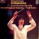 Richard Strauss - Joseph Silverstein, Boston Symphony Orchestra, Seiji Ozawa - Ein Heldenleben (LP)
