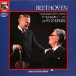Ludwig van Beethoven - Yehudi Menuhin, Otto Klemperer, New Philharmonia Orchestra - Violin Concerto In D (Op. 61) (LP, RE, RM, DMM)