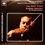 Tschaikowsky* - Isaac Stern, Eugene Ormandy & Das Philadelphia-Orchester* - Konzert Für Violine Und Orchester D-dur, Op. 35 (10", MiniAlbum)