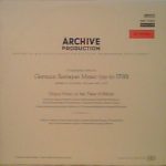 Helmut Tramnitz - Organ Music At The Time Of Schütz (LP, Album)