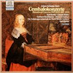 Johann Sebastian Bach - Karl Richter • Eduard Müller • Gerhard Aeschbacher • Heinrich Gurtner • Solistengemeinschaft Der Bachwoche Ansbach - Cembalokonzerte / Harpsichord Concertos BWV 1064 • 1065 • 1052 (LP, Album, RE)
