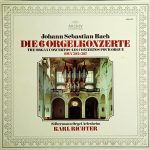 Johann Sebastian Bach, Karl Richter - Die 6 Orgelkonzerte, BWV 592–597 (LP, Gat)