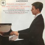 Philippe Entremont & Eugene Ormandy, The Philadelphia Orchestra - Mozart-Concerto No. 22 in E-Flat Major, K. 482 & Sonata in E-Flat Major, K.282 (Solo)Nr. 1 & Nr. 4 (LP, Album, RE)