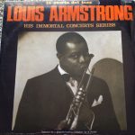 Louis Armstrong - His Immortal Concerts Series (LP, Comp)
