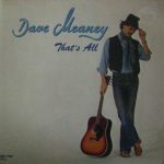 David Meaney - That's All (LP, Album, Gat)