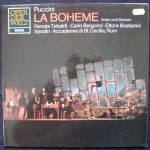 Giacomo Puccini — Renata Tebaldi, Carlo Bergonzi, Ettore Bastianini, Tullio Serafin, Orchestra dell'Accademia Nazionale di Santa Cecilia - La Boheme (Arien Und Szenen) (LP, Album, RE)