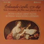 Ferdinando Carulli - Peter-Lukas Graf, Konrad Ragossnig - Sechs Serenaden Für Flöte Und Gitarre Op.109 (LP, Album)