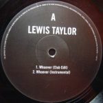 Lewis Taylor - Whoever (12", Promo)